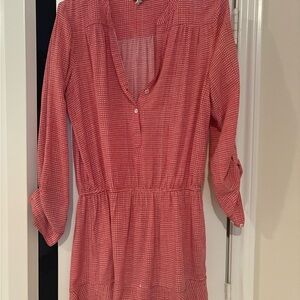 Joie Red Patterned dress
